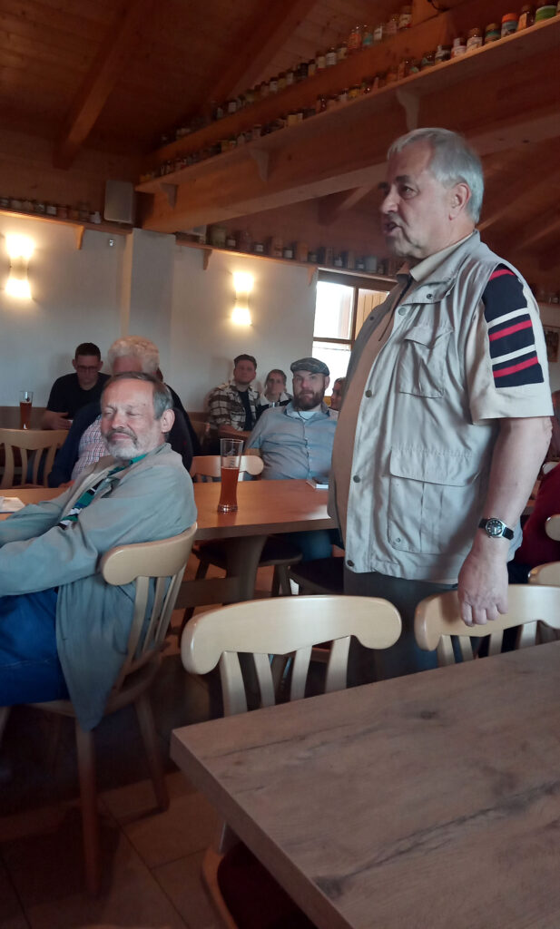 Kassenprüfer Bruno Kornetke u. Klaus Vollstädt